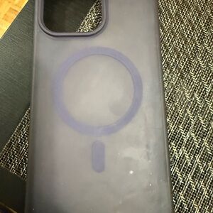 Purple Matte Phone Case with Magnetic Compatibility